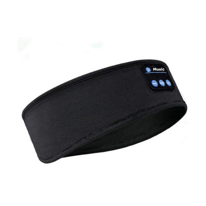 Wireless Bluetooth V5.0 Sports Headband with Music Call Stereo Shading Sleep Headband