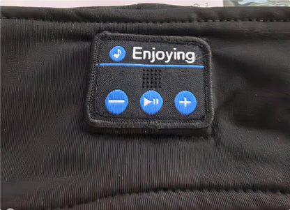 Wireless Bluetooth V5.0 Sports Headband with Music Call Stereo Shading Sleep Headband